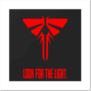 TLOU - Red firefly design Posters and Art